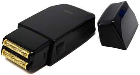 Electric Shaver with Sharp Blades, Cord/Cordless Electric Razor for Men Lithium-Ion Battery, Super Close Shave (Black)