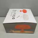 Go Brush Pro 2026 Hair Straightener Brush 300 Million Negative Ionic Portable Hair Straightener Comb for Women with 4 Temps Fast Heating MCH Ceramic Coating Smooth Frizz - Free Hair Shining Black