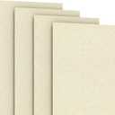 4-Panel Replacement Fabric for Sliding Panel Track Blinds 23" W x 96" L Fabric Only Pre-Attached Hook & Loop Fasteners Trimmable, No Bottom Rail Included, Room Darkening - Beige