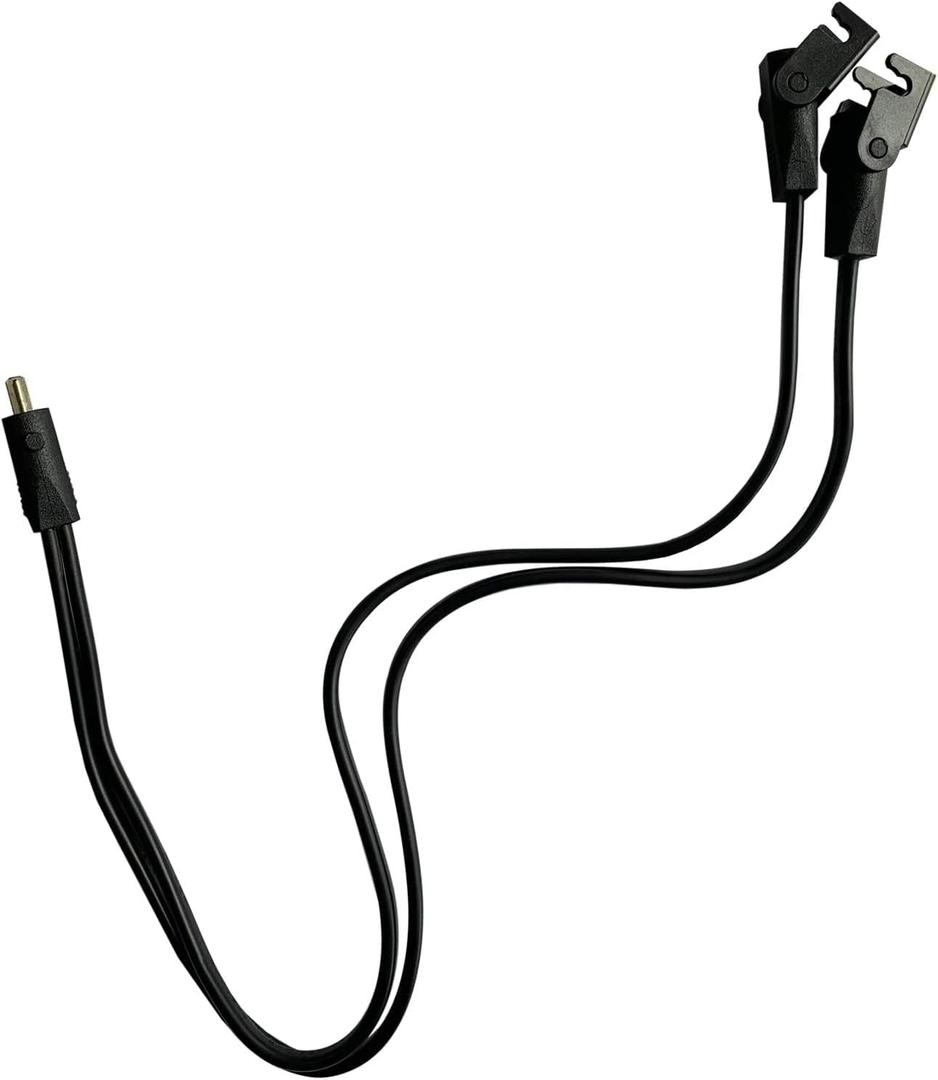 STAIGO 2 Pin Splitter Lead Y Power Cable 2 Motors to 1 Power Supply for Electric Recliner Lift Chair Used to Connect 2 Lift Chair Electric Recliner Motors to 1 Power Supply Transformer (1.5M)