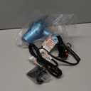 BaBylissPRO Nano Titanium Travel Hair Dryer, 1000 Watt Professional Blow Dryer with Concentrator Nozzle, Foldable Handle, Dual Voltage