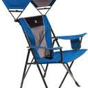 GCI Outdoor Sun Shade Comfort Pro Camping Chair (Say brook Royal Blue)