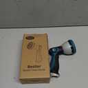 Hose Nozzle, Garden Hose Nozzle with 10 Spray Patterns, Thumb Control On Off Valve, Adjustable and Heavy Duty for Washing Car, Watering Plants, Washing Pets, and Home Use