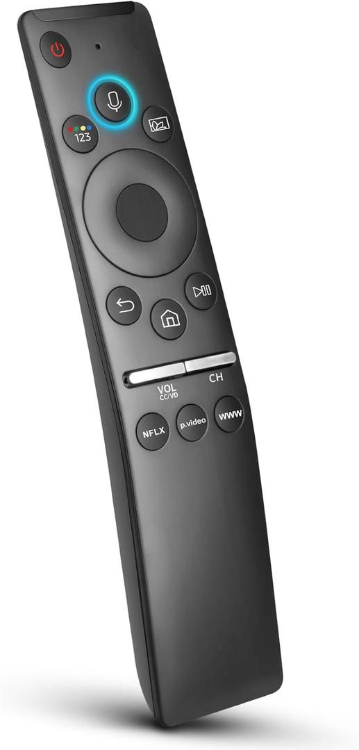 Voice Remote for Samsung Smart TV QLED UHD Frame Curved Solar 4K 8K Q60 Q70 Q80 Q90 8 Series 9 Series TU8000 AU8000 CU7000 CU8000 DU7200 DU8000 Voice Remote Control Replacement