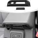 RAZPOY Armrest Box Switch Trim Cover Compatible with 2021-2023 Ford Bronco Carbon Fiber Interior Accessories