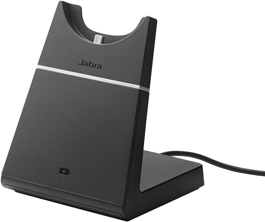 Jabra Evolve 75 Charging Stand Only Provides Easy and Convenient Charging and Storage, Authentic Office Headset Accessory