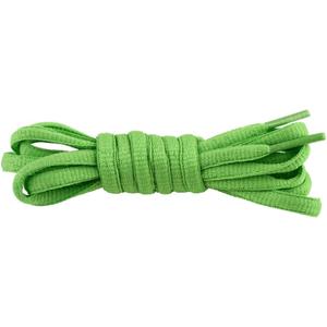 3 x Oval Athletic Shoelaces Half Round Shoe Laces for Sneakers Running Shoes Sport Shoe Strings 23 Color (35"(90cm), Grass Green)