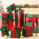 3 x 1 inch x 25 Yards Double Faced Red Polyester Satin Ribbon for Gift Wrapping,Wedding Decoration, Bows Making, Sewing, DIY Crafts