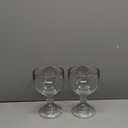 Chefcaptain Margarita Glass Schooner - Set Of 4 JUMBO SIZE 26.5OZ XL Goblet Crystal Style ZERO LEAD Shrimp Cocktail, Coronaritas, Margaritas 4 PACK (XL 26.5 OZ)