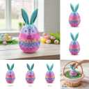 Easter Bunny Egg Set: A rabbit-shaped surprise egg containing a mini bunny. Ideal for home decoration or as a sweet gift for her