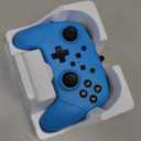 Kamylorus Wired Pro Controller for Nintendo Switch 2/1/OLED/Lite, Hall Effect Joysticks Gaming Controller with 2 Back Buttons Support Remap/Programmable, Motion Gyro Control, C Button, Cool RGB Light, 3.5mm Audio Jack, Dual Vibration (Blue)