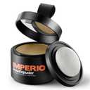 IMPERIO Root Touch Up Hair Powder for Concealing Hair Loss instantly - Hairline Powder for Women & Men - Water resistant Root Cover Up for Thinning Hair in Premium Hairdressing Quality (Dark Blonde)