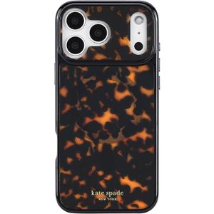 kate spade new york iPhone 17 Pro Max Case - Compatible with MagSafe - Designer Phone Case - Tortoise (Brown)