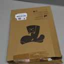 Pawaboo Pet Carrier Backpack, Adjustable Pet Front Cat Dog Carrier Backpack Travel Bag, Legs Out, Easy-Fit for Traveling Hiking Camping for Small Medium Dogs Cats Puppies, Small, Black + Pink Daisy