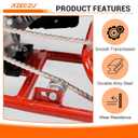 35 Chain with Mini Bike Chain Tensioner 140 Links Replacement for Coleman CT100U CC100X Baja Doodlebug DB30 Motovox MBX10 MBX11 MMB80 Minibike Predator 79cc 97cc 100cc Engine Powersports Parts
