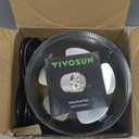 VIVOSUN 8 Inch Inline Duct Fan 420 CFM, HVAC Exhaust Ventilation Fan with Low Noise for Basements, Bathrooms, Kitchens and Attics, Silver