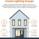 Amazon Basics Smart A19 LED Light Bulb, Color Changing, 9W (60W Equivalent), 800LM, Works with Alexa Only, 2.4 GHz Wi-Fi, No Hub Required, 1 Pack