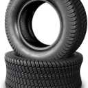 TRIPOWER 23x9.50-12 Lawn Mower Tires - 23x9.5x12 Turf Tires for Lawn Garden Trailer Mower and Tractor, 4PR Tubeless, 1380lbs Capacity, Set of 2