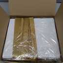 Moinchore 30 Pcs Graduation Gift Bags Bulk 5.5 x 4.7 x 2.5'' Small White and Gold Class of 2026 Treat Bags with Handles Bow Ribbon Congrats Grad Paper Party Favor Decorations for College High School