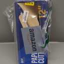 DIY Crew 12 Inch Paper Roll Dispenser and Cutter - Heavy-Duty Wall Mountable, Non Slip Tabletop - Kraft, Freezer, Butcher Paper - Up to 1000ft Rolls (Silver)