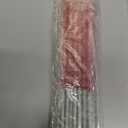 4 x 12 Pack Gymnastic Batons Ribbon Sticks 19 Inch Gymnastics Sticks, White Rod Red Handle, Portable Ribbon Pole Wand, No Ribbons Included