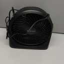 Amazon Basics Air Circulator Desk Fan for Bedroom, Home and Office, 90-Degree Tilt Head, 3 Speed Settings, Cooling, 35 Watts, Black, 11.1"W x 6.3"D x 10.9"H