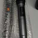 Karaoke Machine for Adults Kids, Portable Bluetooth Speaker with 2 Wireless Microphones, TWS Mode & LED Light, 10H Battery PA System Stage Monitors,Perfect for Home Party Outdoor Birthday Gifts(Black)