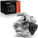 A-Premium Power Steering Pump Compatible with Audi A4 2000-2001, A4 Quattro 1999-2002, Volkswagen Passat 1998-2005, L4 1.8L, Replace # 8D0145156K, 8D0145156KX