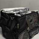 Large Hairstylist Traveling Bag, Hair Tool Organizer with Removeable Dividers, Hairdresser Hair Tools Travel Bag with Multi Pockets, Professional Makeup Artist Bag with Shoulder Strap