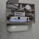 Oral-B iO Deep Clean Rechargeable Electric Powered Toothbrush, Icy Blue with iO Series 3 Limited, 2 Brush Heads and Travel Case - Pressure Sensor to Protect Gums - 3 Cleaning Settings - 2 Minute Timer (1 Count (Pack of 1))