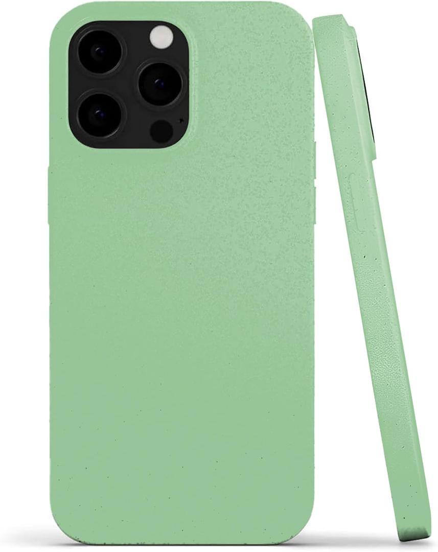 EMF Protection Anti Radiation Liquid Silicone Shungite Case for iPhone 12 Mini, FCC-Recognized & NVLAP-Accredited Up to 99% Radiation Reduction, Lightweight 5G Shield Cover, Green