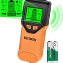 Stud Finder - 5 in 1 Electronic Stud Finder Wall Scanner, Stud Sensor with Digital LCD Display & Intelligent Smart Chip, Beam Finders Wall Detector for Wood AC Wire Metal Studs Joist (Orange)