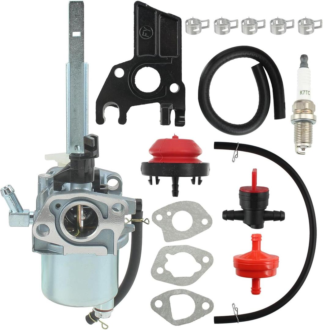 Carbhub ST224 Carburetor Fit for Ariens 20001027 20001368 Husqvarna ST224 924HV ST261E McCulloh Poulan Pro 436565 532436565 585020402 LCT 208cc 03121 03122 Snow Blower Thrower Carb Carburateur