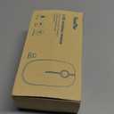 VssoPlor Wireless Mouse, 2.4G Slim Portable Computer Laptop Mouse with Nano Receiver Quiet Silent Optical Mice for Notebook, PC, Laptop, Computer-White and Silver