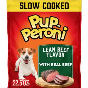 Pup-Peroni Lean Beef Flavor Dog Treats, 22.5 Oz. Bag, Best By 11/07/26