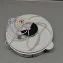 Qualirey Electric Fly Trap Fly Catcher Pest Device Gnat Flying Insect Trap Automatic Indoor Pest Traps Reject Control Catcher Repellents Tools for Patios Ranch (White,USB)