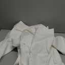 Womens Trench Coat with Belted 100% Wool Coat Windproof Lightweight Jacket Notched Collar Overcoat Winter Outerwear
 Size L