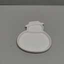 Large Ceramic Spoon Rest for Stove Top, Christmas Snowman Cute Spoon Rest for Kitchen Counter, Cooking Spoon Holder for Kitchen Counter, Utensil Rest Spatula Rest Ladle Holder Tong Rest