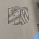 10X8 FT Outdoor Storage Shed with Galvanized Steel Construction & Lockable Doors,All Weather Garden Tool House Sheds W/Sliding Doors and Padlock,for Patio,Backyard,Lawn,Gray