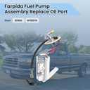 SP2007H Rear Fuel Pump Assembly for Ford F Super Duty F150 F250 F350 1992 1993 1994 1995 1996 1997 Ford F250 HD L6 4.9L V8 5.0L 5.8L 7.5L Electric Fuel Pumps After Axle Tank Steel Tank 18 Gal