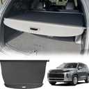 Vesul Retractable Cargo Cover Waterproof Cargo Shade Compatible with Hyundai Palisade 2025 2024 2023 2022 2021 2020 Security Cover Shield Luggage Privacy Screen All Weather Protection