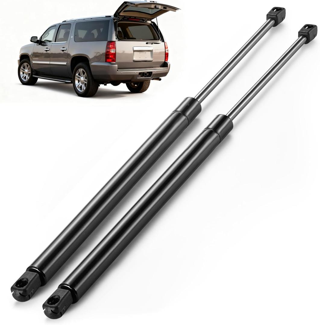 ARANA Rear Window Glass Struts Shocks for Chevy Suburban 2000-2006 1500 2500/Tahoe/GMC Yukon Denali XL/Cadillac Escalade 4-Door, 4185 Back Window Lift Support (Not Fit liftgate), 2 Pcs
