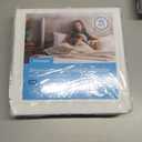 Linenspa Waterproof Mattress Protector, Full Size  Fitted Sheet Style, Breathable, Machine Washable & Dryer Safe, White