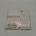 Restaurantware Bio Tek 8.5 x 4.8 x 5.5 Inch Gable Boxes For Party Favors, 25 Attractive Gift Boxes - Striped Design, With Clear PET Window, Pink And White Paper Barn Boxes, Built-In Handle