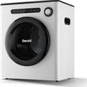 Digital Control Compact Laundry Dryer - 11lbs Capacity, Portable Clothes Dryer Machine for Small Spaces, RVs and Apartments -White Quiet, Sturdy and Easy to Use