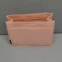 OPPOSHE Purse Organizer Insert for Longchamp Le Pliage, Premium Felt Long Champ Bag Handbag Women, Tote Organizer Insert with 9 Compartments (Medium, Pink) (M-10.4*5.7*7.9in)