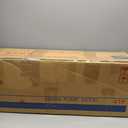 ZHDD Boat Trailer Steps with Angled Safety Handle & EVA AntiSlip Mat,500 Lbs Capacity,Universal Fit for Bass,Pontoon,Deep V Boats (4 Steps)