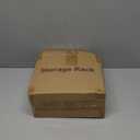 Lazy Susan Organizer Spice Rack - Spice Organization for Cabinet Height Adjustable Rotating Lazy Turntable, Pantry Kitchen Wood Revolving Seasoning Organizer (Vintage, 9 Inch)