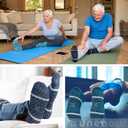 Unenow Unisex Non Slip Grip Socks with Cushion for Yoga Pilates Barre Home & Hospital, M