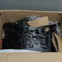 8-Light Black Wagon Wheel Chandeliers,Farmhouse Deer Country Chandelier Dining Room Light Fixtures,Round Industrial Vintage Kitchen Island Pendant Light for Living Room Entryway Foyer 30"